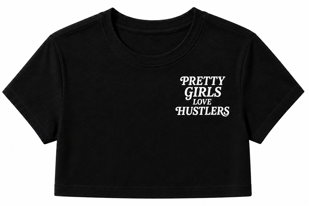 CROPPED FOR HER: PGLH BLACK