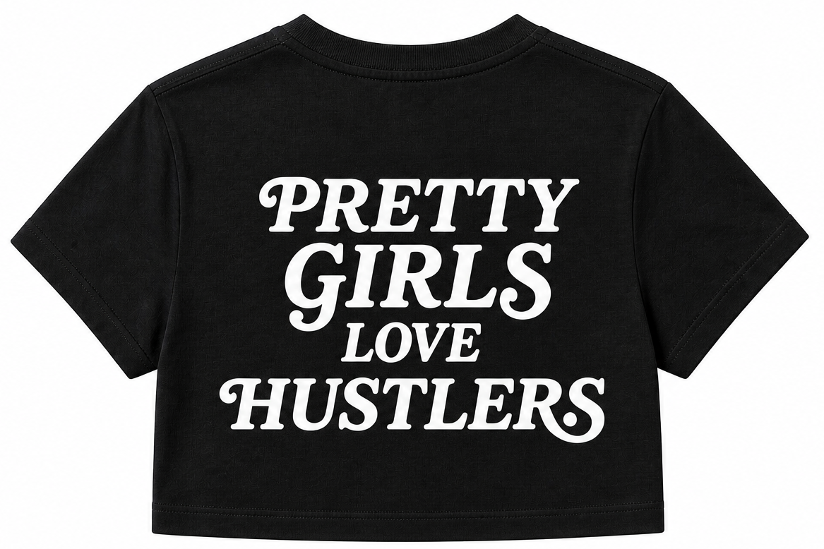 CROPPED FOR HER: PGLH BLACK
