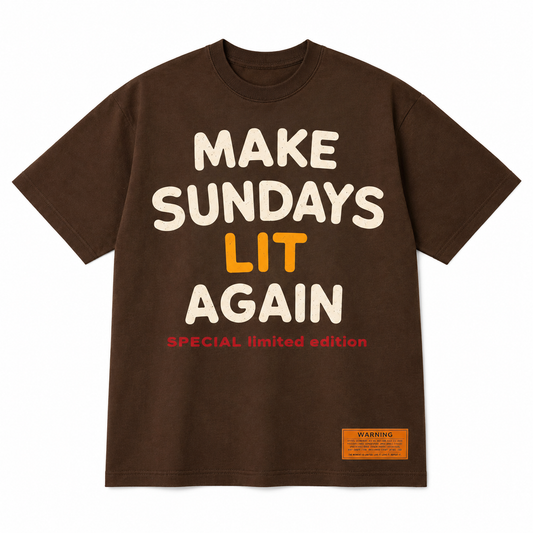 Make Sundays Lit Again(t-shirt)